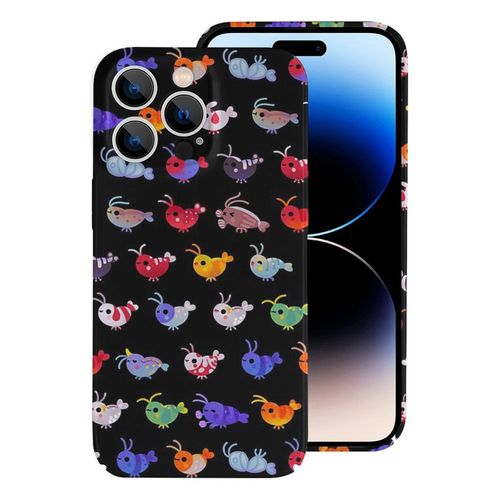 Coque Iphone Samsung Crevettes D'eau Douce Compatibilité Pour Étui 18 17 16 15 14 13 12 Plus Pro Max Galaxy S25 S24 S23 S22 Ultra Note 20