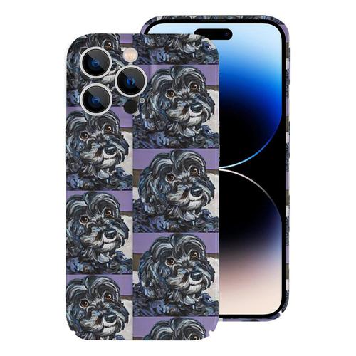 Coque Iphone Samsung Schnoodle Mignon Et Confortable Par Robert Phelps Compatibilité Pour Étui 18 17 16 15 14 13 12 Plus Pro Max Galaxy S25 S24 S23 S22 Ultra Note 20