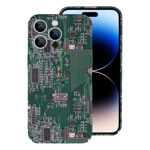 Coque Iphone Samsung Green Technology Wonderful Electronic Board Compatibilité Pour Étui 18 17 16 15 14 13 12 Plus Pro Max Galaxy S25 S24 S23 S22 Ultra Note 20