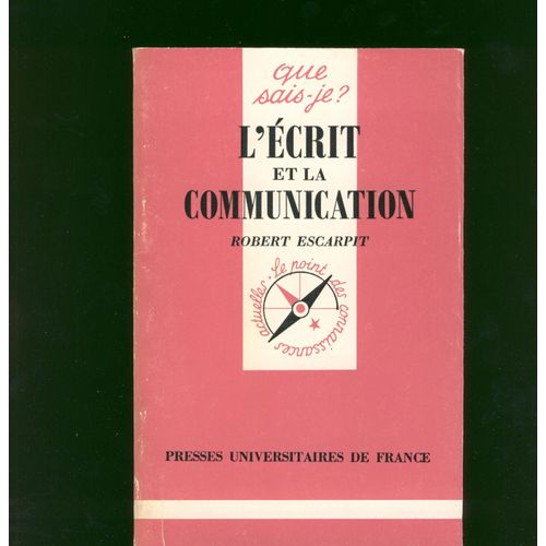 L'ecrit Et La Communication