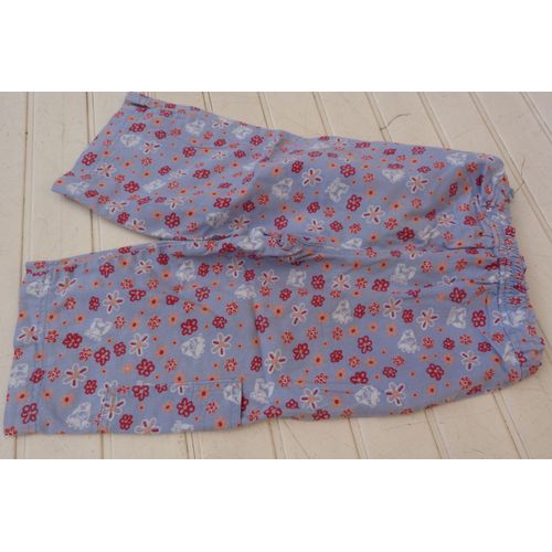 Pantalon Fleuri 4 Ans