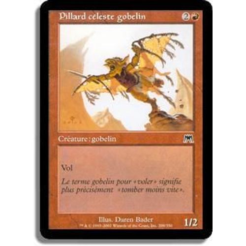 Magic The Gathering - Pillard Céleste Gobelin (Goblin Sky Raider) - Carnage - Commune