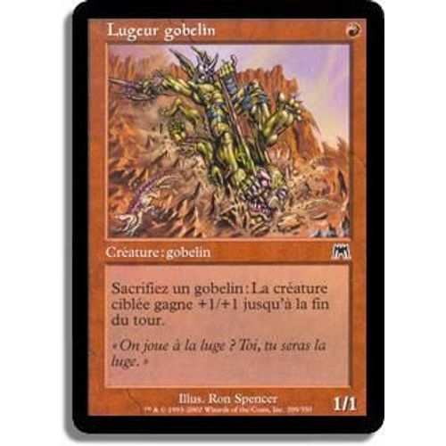 Magic The Gathering - Lugeur Gobelin (Goblin Sledder) - Carnage - Commune