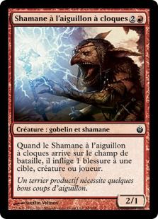 Magic The Gathering - Shamane À L'aiguillon À Cloques (Blisterstick Shaman) - Mirrodin Assiégé - Commune