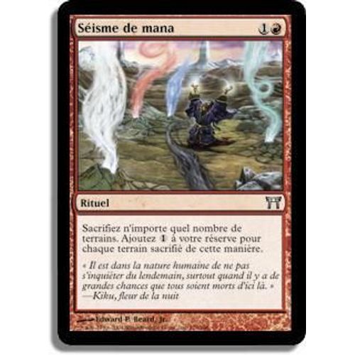 Magic The Gathering - Séisme De Mana (Mana Seism) - Guerriers De Kamigawa - Unco