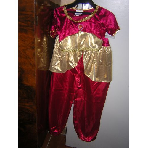 Déguisement Princesse 3 Pièces 100% Polyester 4/6 Ans.