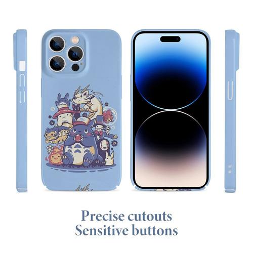 Coque Iphone Samsung Copie Du Nouveau Studio Ghibli Mon Voisin Totoro Compatibilité Pour Étui 18 17 16 15 14 13 12 Plus Pro Max Galaxy S25 S24 S23 S22 Ultra Note 20