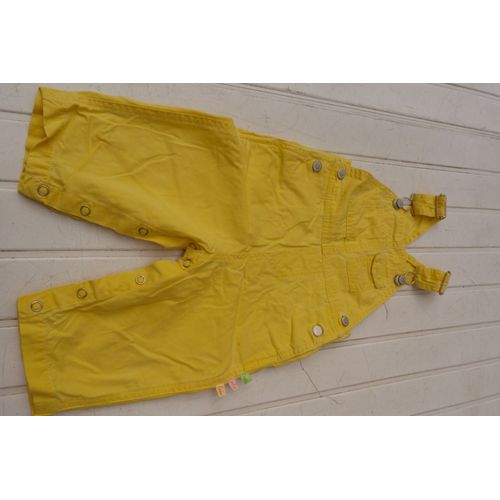 Salopette Longue Tout Compte Fait 12 Mois Jaune