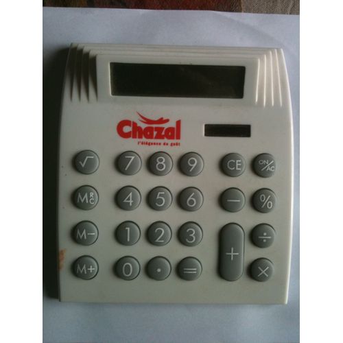 Calculatrice Chazal