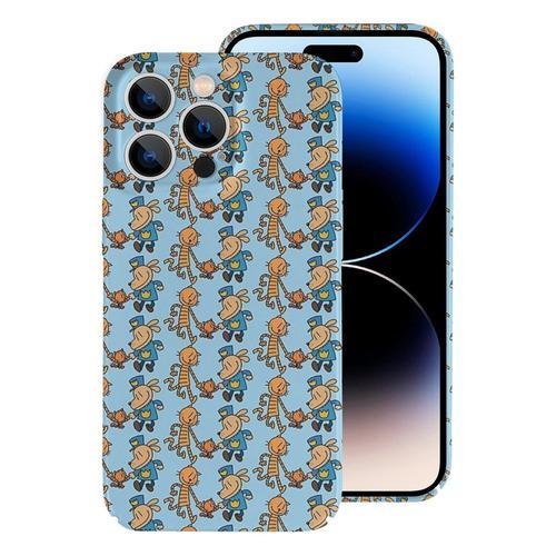 Coque Iphone Samsung Dog Man, Lil Petey Et Big Petey Fan Art Compatibilité Pour Étui 18 17 16 15 14 13 12 Plus Pro Max Galaxy S25 S24 S23 S22 Ultra Note 20