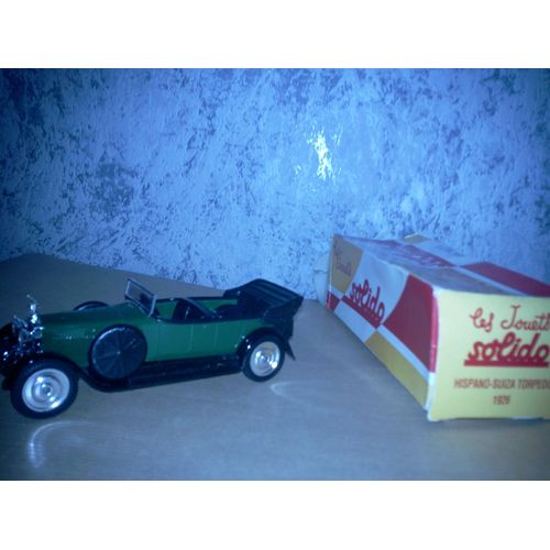 Miniature Hispano - Suiza  Torpedo 1926 / Solido-Solido