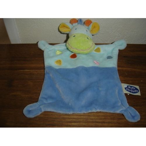 Doudou Plat Vache Mots D'enfants