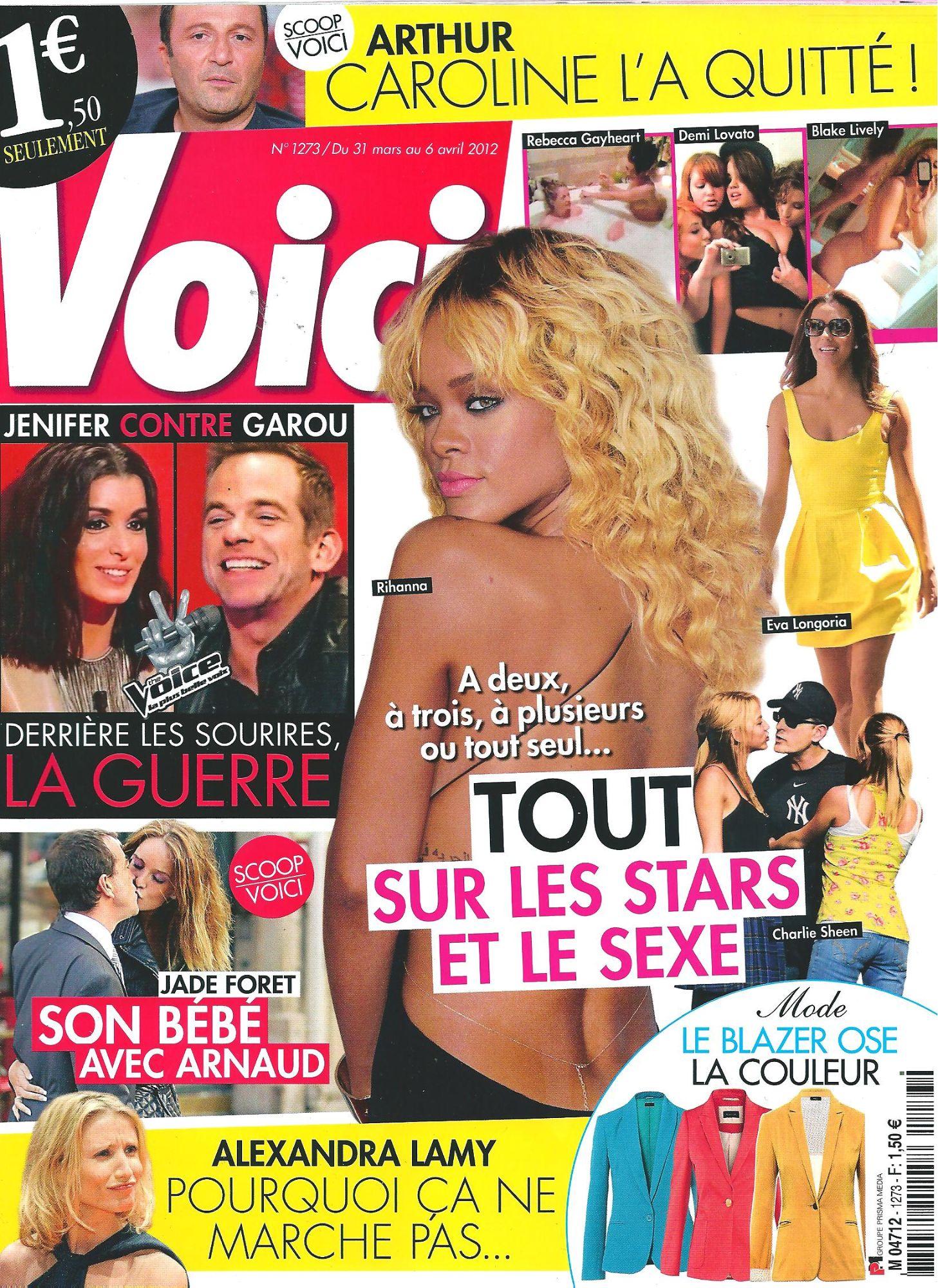 Voici 0.1273 tout sur les stars et le sexe, rihanna, eva longoria, charlie  sheen