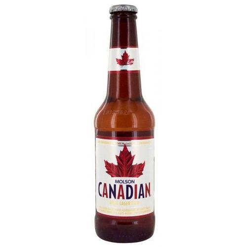 Bière Blonde Molson Canadian Lager 33 Cl - 4°