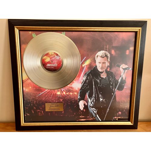Disque D’Or, Johnny Hallyday, Stade De France, 1999 Allumer Le Feu