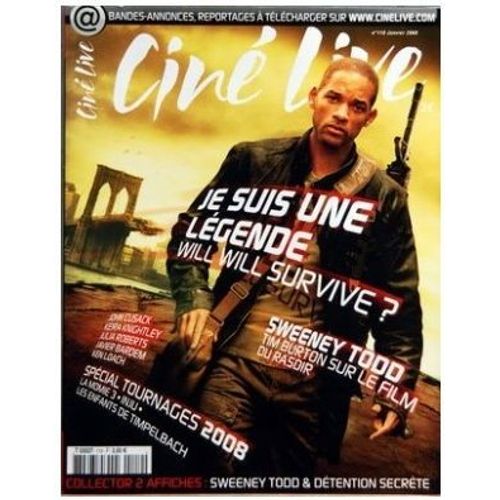 Cinelive N° 119 : Je Suis Une Legende...