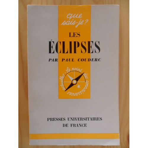 Les Eclipses - "Que Sais-Je ?" N° 940