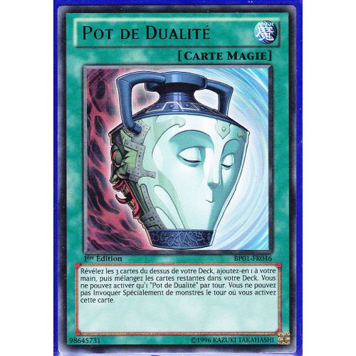 Yu-Gi-Oh! Bp01-Fr046 Pot De Dualite  Color Rare -Vf-