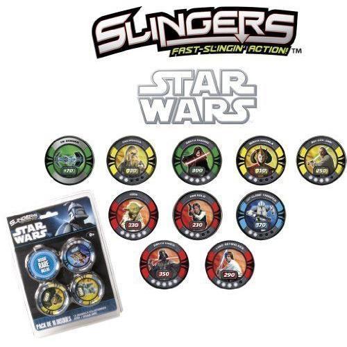 Lansay - 19908 - Jeu De Plein Airslingers Pack De 10 Disques - Star Wars