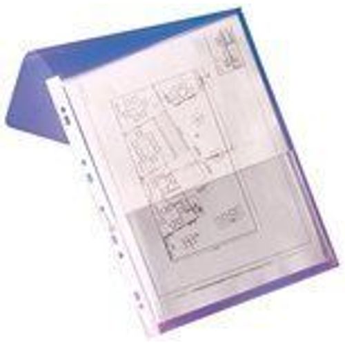 Elba - Sachet De 10 Pochettes-Plan En Pvc 30/100e - Perforation 9 Trous