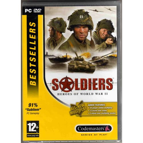 Soldiers Heroes Of World War Ii On Line Multiplay Pc
