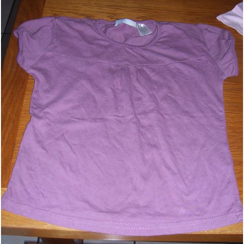 T-Shirt La Redoute Violet T 6 Ans Comme Neuf