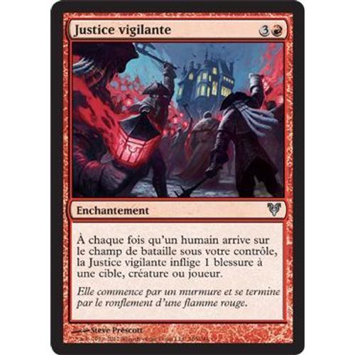 Justice Vigilante ( Vigilante Justice) - Magic Mtg - Avacyn Vf Mint 165 - U