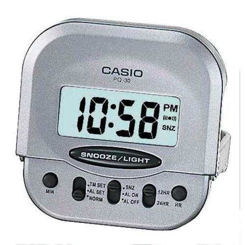 Casio - PQ-30-8EF - Réveil - Quartz Digitale - Alarme répétitive - Eclairage LED