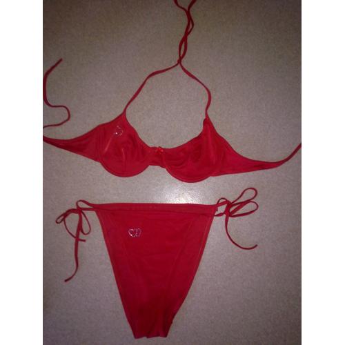 Maillot De Bain Rouge Neuf