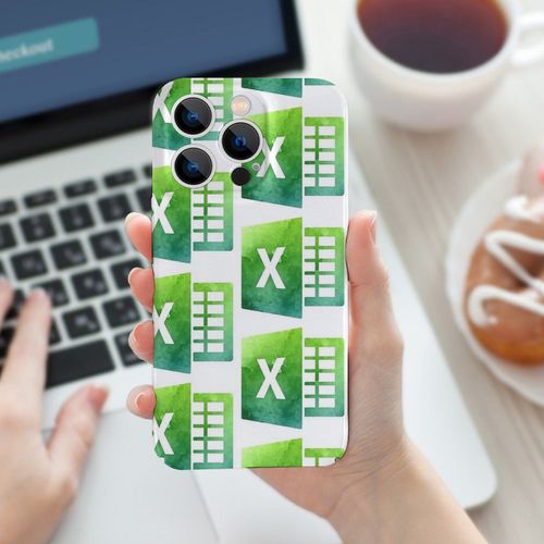 Coque Iphone Samsung Logo Aquarelle Excel Compatibilité Pour Étui 18 17 16 15 14 13 12 Plus Pro Max Galaxy S25 S24 S23 S22 Ultra Note 20