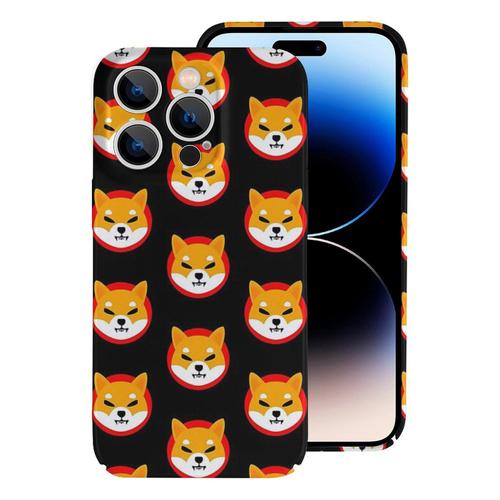 Coque Iphone Samsung Crypto-Monnaie Shiba Inu - Shiba Inu Crypto Shib Compatibilité Pour Étui 18 17 16 15 14 13 12 Plus Pro Max Galaxy S25 S24 S23 S22 Ultra Note 20