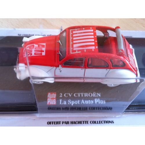 2cv Citroen La Spot Auto Plus - Echelle 1/43-Eligor