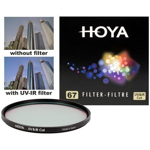 HOYA - UVIR67 - FILTRE POUR OBJECTIF - UV + INFRA-ROUGE HMC - 67 MM