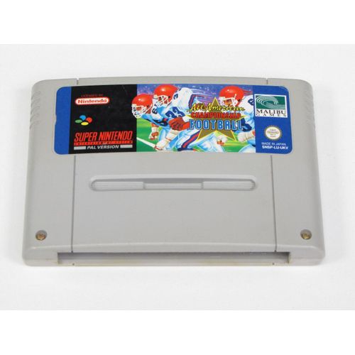 All American Championship Football Super Nintendo