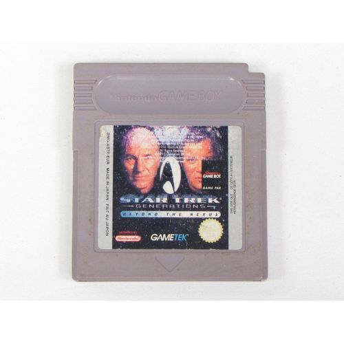 Star Trek Generation Beyond The Nexus Game Boy
