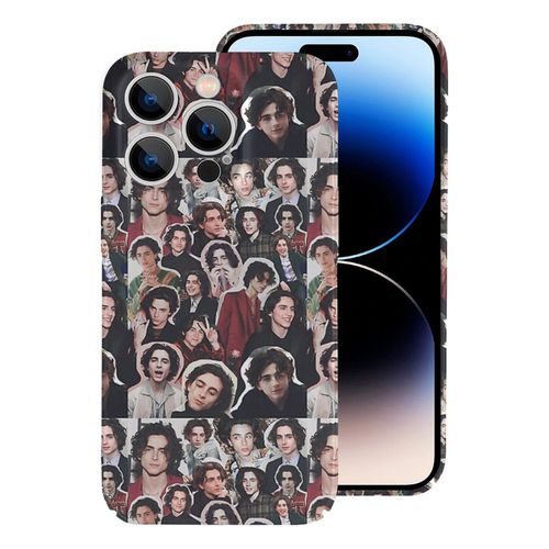 Coque Iphone Samsung Timothee Chalamet Collage Modifier Compatibilité Pour Étui 18 17 16 15 14 13 12 Plus Pro Max Galaxy S25 S24 S23 S22 Ultra Note 20