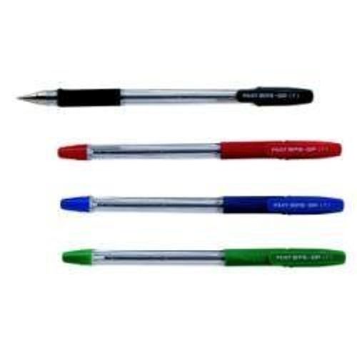 Pilot - Bps-Gp - Stylo À Bille - Pointe Extra-Large - Encre Rouge - Corps Cristal Avec Grip Antidérapant Capuchon - Lot De 12