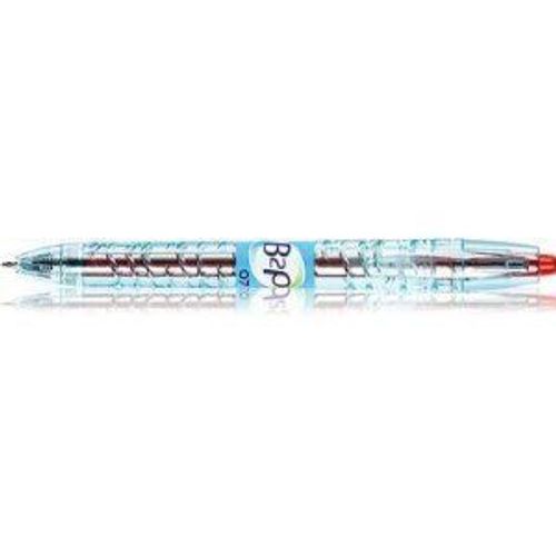 Pilot - B2p Begreen - Stylo Bille Rétractable - Pointe Moyenne - Encre Rouge - Lot De 10