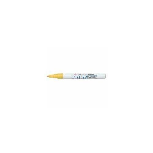 Uniball - Uni Paint Px21/J - Marqueur Peinture À Huile - Pointe Fine Ogive - Encre À Pigmentation Jaune - Lot De 12