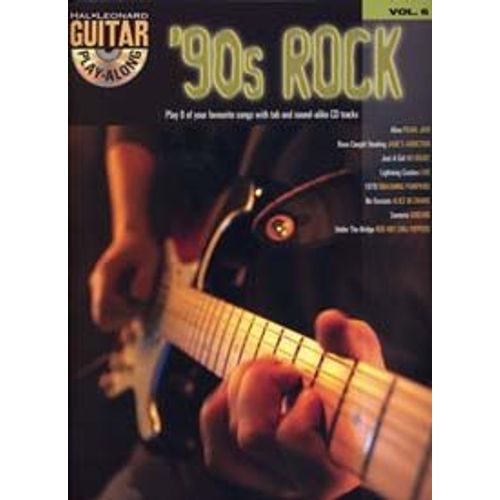 Guitar Play Along Vol. 006 90's Rock + Cd