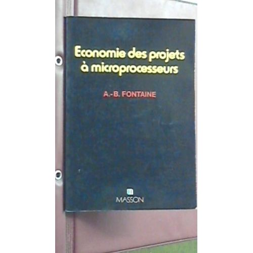 Economie Des Projets A Microprocesseurs