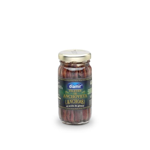 Filet Anchois À L'huile De Tournesol - Bocal 90g