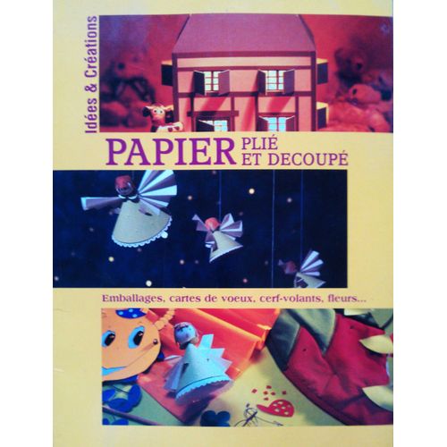 Papier Plié Et Découpé