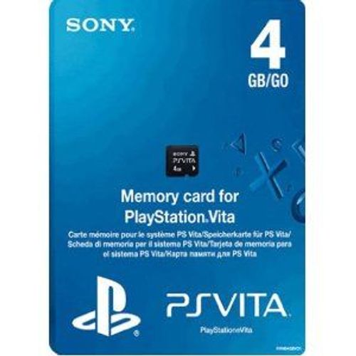 Sony - Module Mémoire Flash - 4 Go - Carte Mémoire Sony Playstation Vita