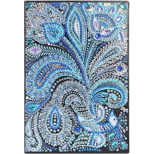 Domybest Carnet De Notes Peinture Diamant Couverture En Cuir Bricolage Diamond Painting Cahier Journal A5 50 Pages Blanche Bloc Note Journal Intime Carnet De Croquis Cadeaux Anniversaire