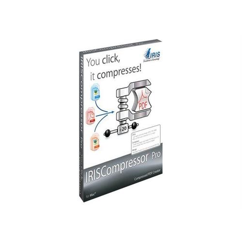 Iriscompressor Pro - Version Boîte - 1 Utilisateur - Cd - Mac - Multilingue)