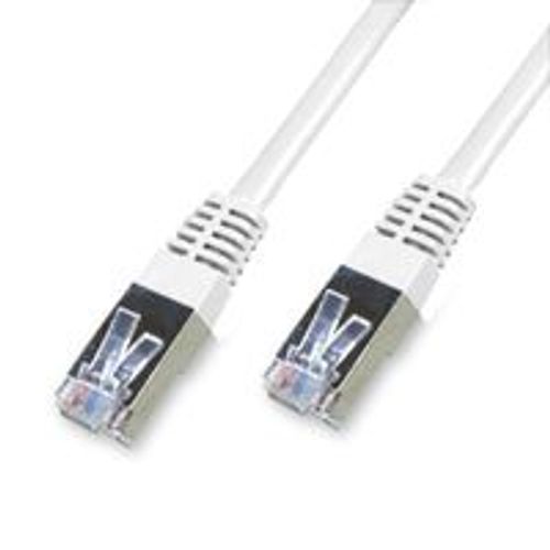 Neklan - Câble réseau - RJ-45 (M) pour RJ-45 (M) - 10 m - FTP - CAT 6 - moulé - gris