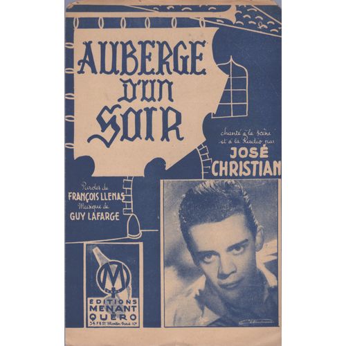 Auberge D'un Soir  (Pour Chant)