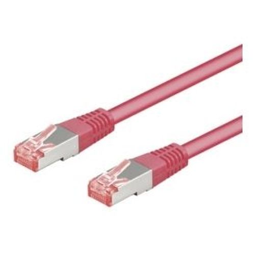 Câble réseau, Ethernet/Lan catégorie 6 SSTP PIMF, magenta, 50m cd93442