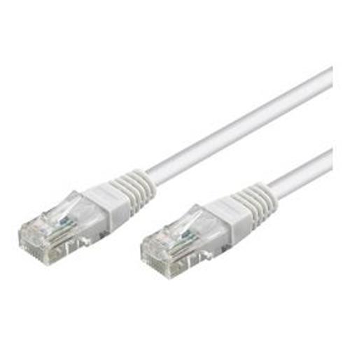 Câble réseau, Ethernet/Lan catégorie 6 UTP, blanc, 15m cd68639